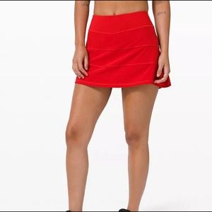 NWT Lululemon Pace Rival Mid Rise Skirt *Tall